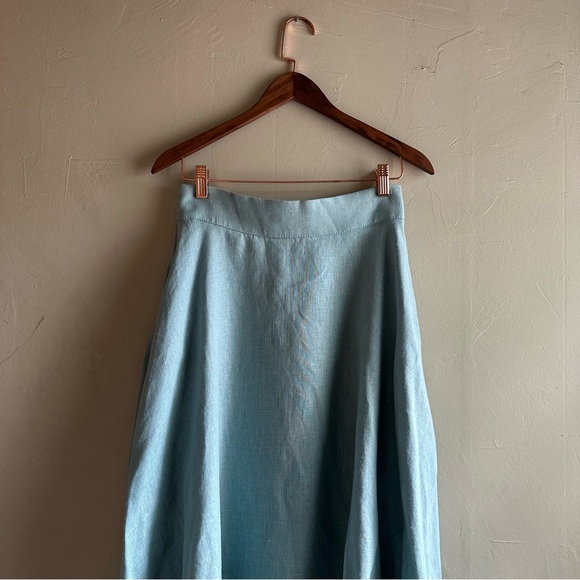 Folie Du Lin - French linen circle skirt with pockets - Picture 2 of 7